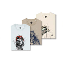 Load image into Gallery viewer, Scribble Triple - Mixed T-shirt Bundle
