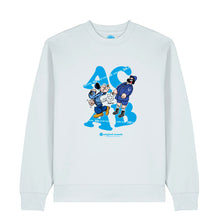 Load image into Gallery viewer, Terrace Punch - Ice Blue Sweatshirt