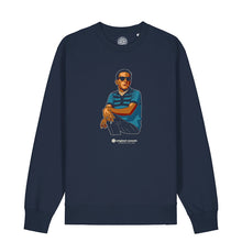 Load image into Gallery viewer, Too Much Too Young - Navy Sweatshirt