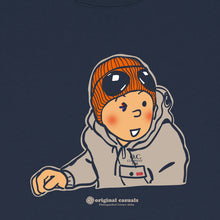 Load image into Gallery viewer, Original Casuals 'TT on Maneuvers' Navy T-shirt