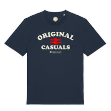 Load image into Gallery viewer, Original Rail Text - Navy T-shirt