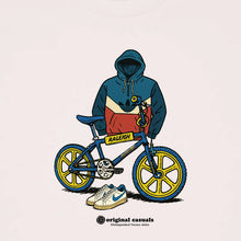 Load image into Gallery viewer, BMX Casual - Vintatge White T-shirt
