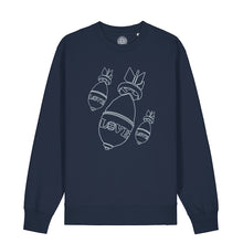 Load image into Gallery viewer, Original Casuals &#39;Love Bomb&#39; Navy Sweatshirt
