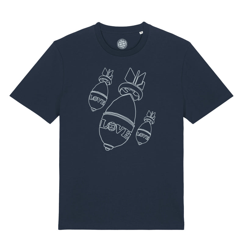 Original Casuals 'Love Bomb' Navy T-shirt
