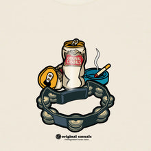 Load image into Gallery viewer, Cigarettes &amp; Alcohol - Raw T-shirt
