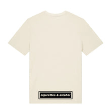 Load image into Gallery viewer, Cigarettes &amp; Alcohol - Raw T-shirt
