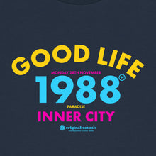 Load image into Gallery viewer, Good Life 1988 - Navy T-shirt
