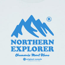 Load image into Gallery viewer, Original Casuals &#39;Northern Explorer&#39; Ice-Blue T-shirt
