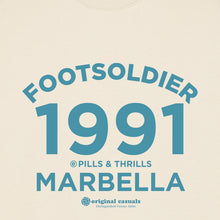 Load image into Gallery viewer, Original Casuals &#39;Marbella&#39; Raw T-shirt
