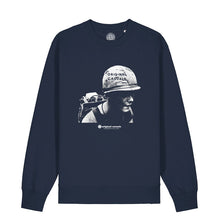 Load image into Gallery viewer, Meat Is Murder - Navy Sweatshirt
