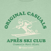 Load image into Gallery viewer, Original Casuals &#39;Skier&#39; Misty Green T-shirt
