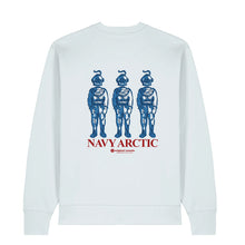 Load image into Gallery viewer, Deep-Sea Casual Triple - Ice Blue Sweatshirt
