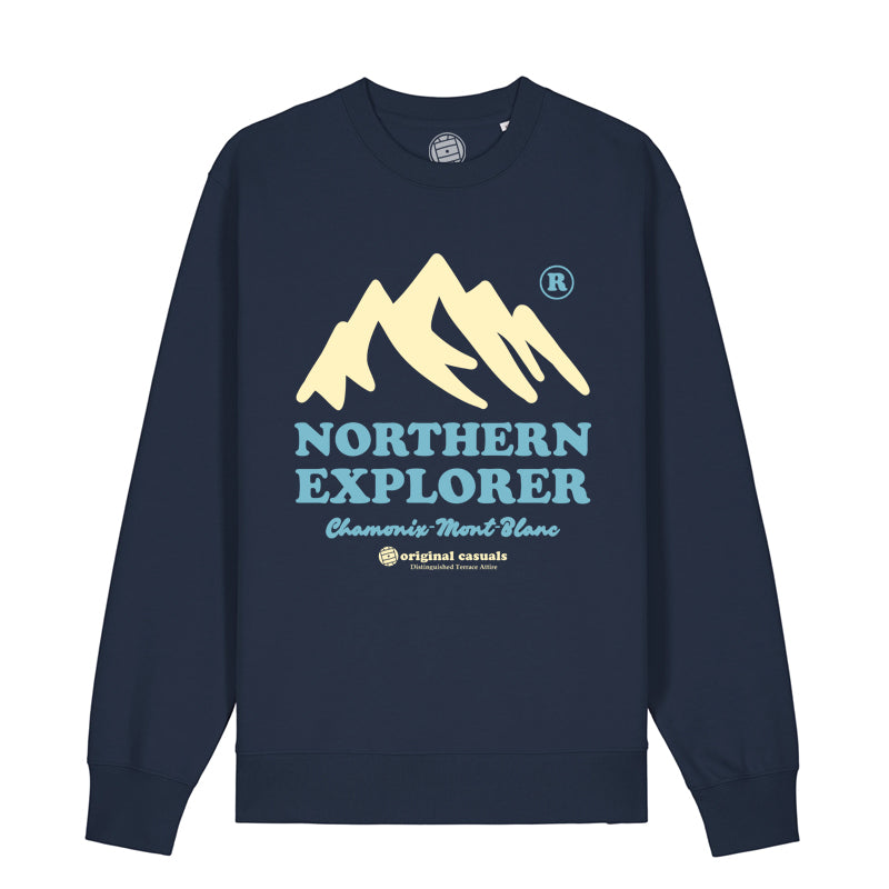 Original Casuals 'Northern Explorer' Navy Sweatshirt