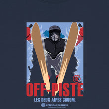 Load image into Gallery viewer, Original Casuals &#39;Off-Piste&#39; Navy T-shirt
