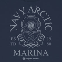 Load image into Gallery viewer, Original Casuals &#39;NA Marina&#39; Navy T-shirt

