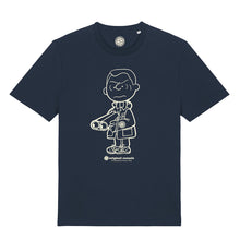 Load image into Gallery viewer, Original Casuals &#39;Pat Outline&#39; Navy T-shirt
