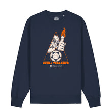 Load image into Gallery viewer, Ultra Violence - Navy Sweatshirt
