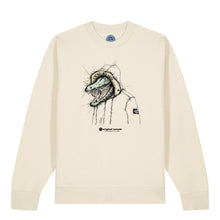 Load image into Gallery viewer, Croc Scribble - Raw Sweatshirt
