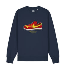 Load image into Gallery viewer, Original Casuals &#39;Flames&#39; Navy Sweatshirt
