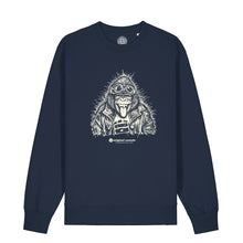 Load image into Gallery viewer, Scribble Ape - Navy Sweatshirt
