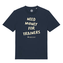 Load image into Gallery viewer, Original Casuals &#39;Need Money For Trainers&#39; Navy T-shirt
