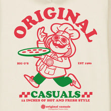 Load image into Gallery viewer, Original Casuals &#39;Pizza Guy&#39; Raw Hoodie
