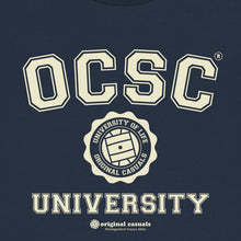 Load image into Gallery viewer, University Of Casuals - Navy T-shirt
