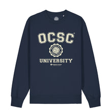 Load image into Gallery viewer, University Of Casuals - Navy Sweatshirt
